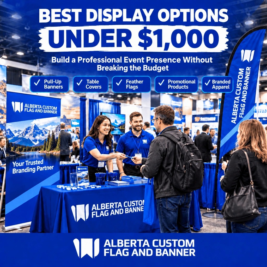 Best Trade Show & Event Branding Options Under $1,000